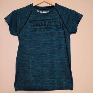 Surge Tamarack Ottawa Race Weekend 2019 Graphic Running Shirt Teal Black Size S
